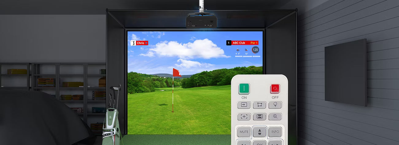 BenQ AH500ST: Ultra Short Throw Golf Simulator Projector