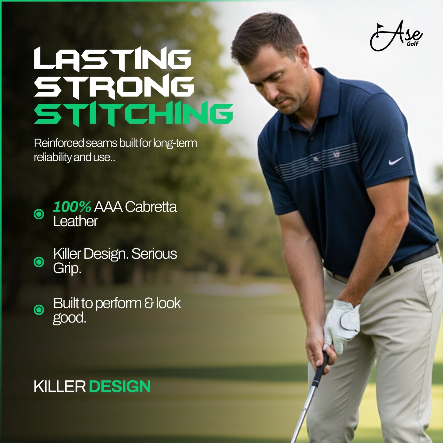 Ase PureGrip Golf Glove