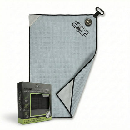 Magna-Anchor™ Magnetic Golf Towel – Stubby (16×24)