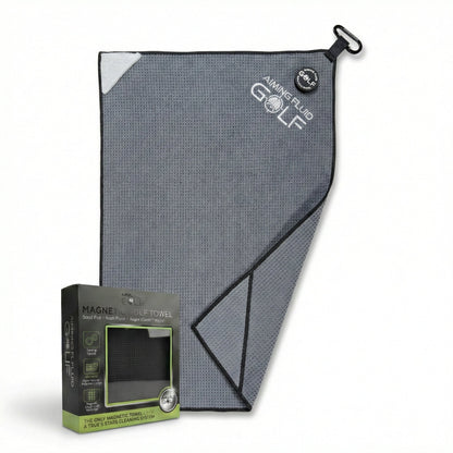 Magna-Anchor™ Magnetic Golf Towel – Stubby (16×24)