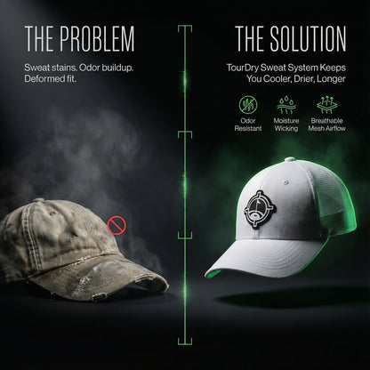 Aiming Fluid Golf Performance Hat (TourDry™ System)