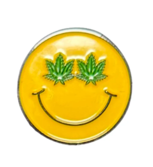 Smiley Stoned Ball Marker