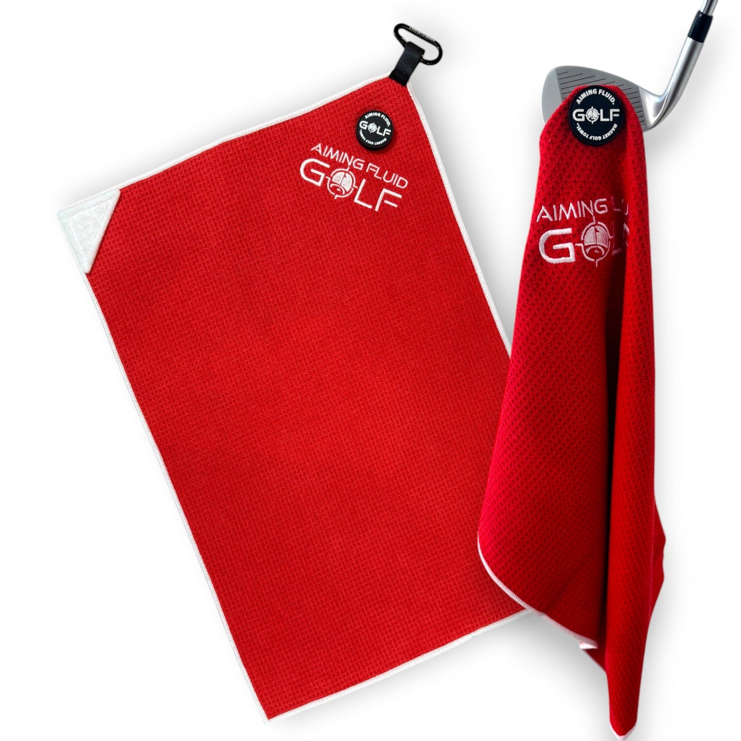 Magna-Anchor™ Magnetic Golf Towel – Stubby (16×24)