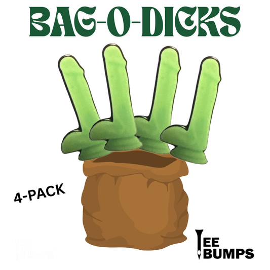 BAG-O-DICKS Ball Markers (4-pack)