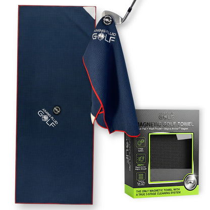 Magna-Anchor™ Magnetic Golf Towel – The 40 (16×40)